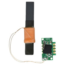 DCF77 Radio Clock Receiver Module 77.5KHz Single Frequency with DCF Antenna for DIY Synchronization Projects 3850M