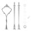6 Sets 3 Tiered Tray Hardware Kit for Elegant Cake Stands and Crafts 2