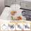 6 Sets 3 Tiered Tray Hardware Kit for Elegant Cake Stands and Crafts 4