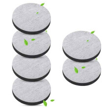 6 Cartuchos Universais de Filtro de Água com Carvão Ativado para Garrafas para e Fill & Go - Sabor e Pureza Aprimorados