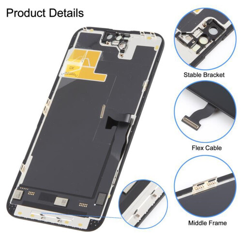 Pro iPhone 14 Pro Max tvrdá dotyková OLED LCD sestava 1