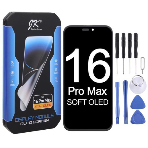 JK Soft OLED LCD obrazovka pro iPhone 16 Pro Max 1