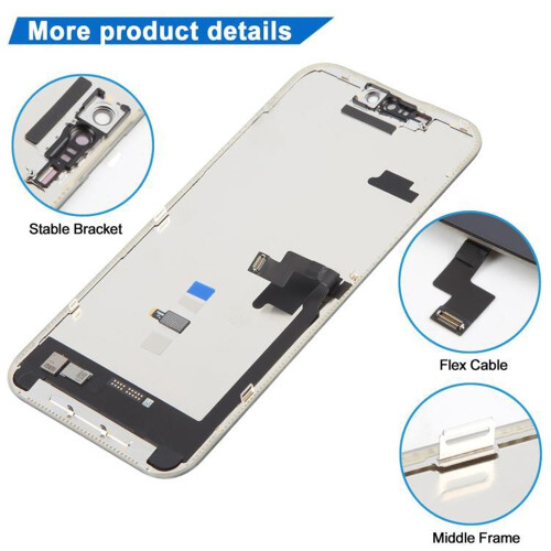 JK Soft OLED LCD obrazovka pro iPhone 16 Pro Max 2