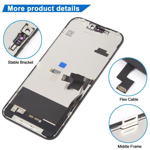 Para iPhone 16 Pro Max conjunto LCD feito de material JK Incell 2