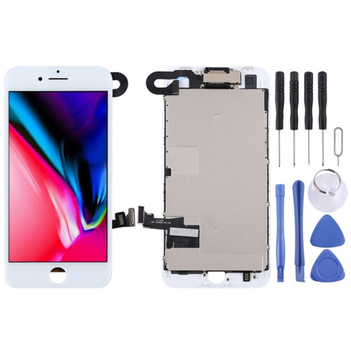 (white) Pro iPhone 8 TFT Materiál LCD Touch Total