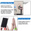 Para iPhone 15 JK conjunto LCD feito de material OLED rígido 11