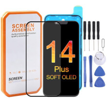 Pro iPhone 14 Plus flexibilní dotyková sestava OLED LCD