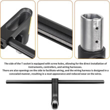 Compatible with 4 Ultra Electric Scooter Handlebar Handrail Faucet Kit Replacement KickScooter Armrest Grip Assembly