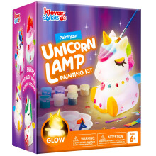 Klever Kits Paint Your Own Unicorn Lamp Kit, Unicorn Gifts for Girls