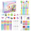 12PCS Pen Making Kit for Kids, Pen Creator Studio with Glitter, Beads Kit 1