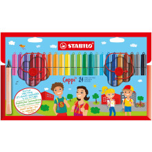 STABILO Cappi - Fibre-Tip Pen with Cap-Ring