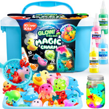 Klever Kits Magic Water Elf Kit, Craft Kits for Kids, Glow Magic Water Elf