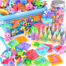 Magic Water Elf Toy Craft Kits, DIY Squishy Maker Toys for Kids Ages 4-8