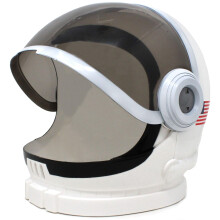 Astronaut Helmet with Movable Visor Toy Set for School Classroom Dress Up, Role Play Accessory, Gift for Holiday, Birthday Party Favor Supplies, Girl