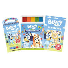 Anila's Bluey Activity Set with Aqua Magic, Finger Painting & Sticker Book.