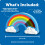 Learning Resources Learning Resources Rainbow Visual Timer for Kids, 5 Settings, Ages 3+ 6