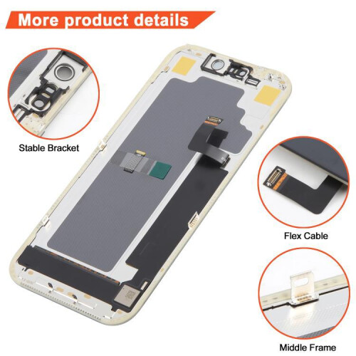Vhodné pro iPhone 17 Pro OLED LCD hard touch sestavu 2