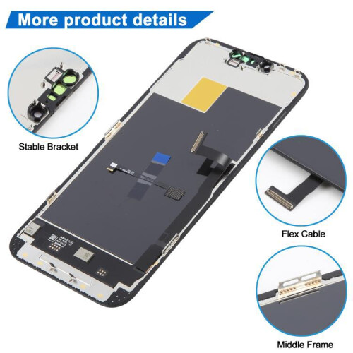 JK Soft OLED LCD obrazovka pro iPhone 13 Pro Max 2