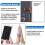 Para iPhone 14 Pro JK montagem de LCD de material OLED flexível 11