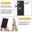 (black) GX OLED obrazovka s rámečkem pro iPhone 11 Pro Max (černá) 11