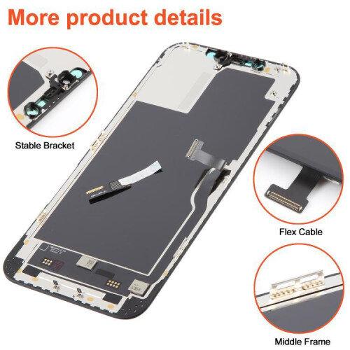 (iPhone 13 Pro) L'ensemble tactile LCD OLED flexible convient aux séries iPhone 1