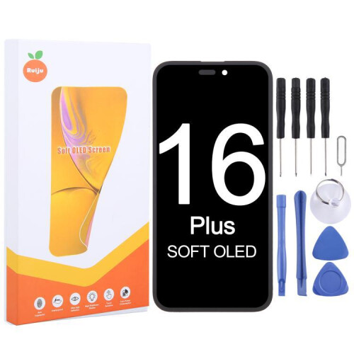 (iPhone 16 Plus) O conjunto flexível de toque LCD OLED é adequado para a série iPhone