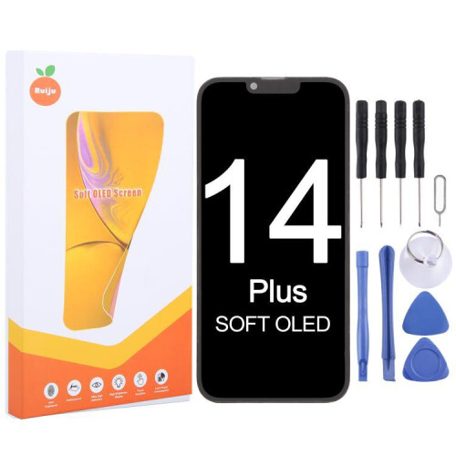 (iPhone 14 Plus) O conjunto flexível de toque LCD OLED é adequado para a série iPhone