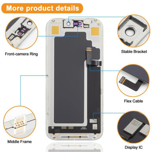 HXL Soft OLED displej pro iPhone 17 Pro 2