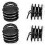 10pc Canoe Kayak Boat Scupper Hole Plugs Stopper Drain Black Nylon Bungs Tools 4