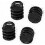10pc Canoe Kayak Boat Scupper Hole Plugs Stopper Drain Black Nylon Bungs Tools 3