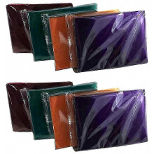 500 Pcs Candy Wrapping Paper for Chocolate & Nougat, 10x7cm Assorted Colors, Food Safe Wrappers