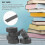 Black Paper Tape Roll for Craft Making Projects 6 Rolls Decorative Set 4
