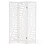 Costway 3-Panel Room Divider 170 cm Freestanding Privacy Screen 1