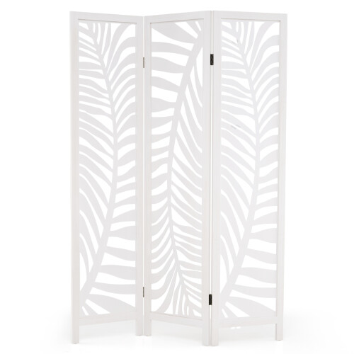 Costway 3-Panel Room Divider 170 cm Freestanding Privacy Screen