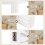 Costway 3-Panel Room Divider 170 cm Freestanding Privacy Screen 9