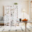 Costway 3-Panel Room Divider 170 cm Freestanding Privacy Screen 4