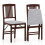 Costway Folding Dining Chairs Set 2 Foldable Upholstered Kitchen Chairs 1