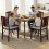 Costway Folding Dining Chairs Set 2 Foldable Upholstered Kitchen Chairs 6