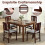Costway Folding Dining Chairs Set 2 Foldable Upholstered Kitchen Chairs 7