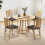 Costway Folding Dining Chairs Set 2 Foldable Upholstered Kitchen Chairs 6