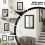 Costway Wooden Framed Wall Mirror 80 x 60 cm Bathroom Rectangular Mirror 9