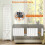 Costway 6 Panel 246 x 170 cm Folding Room Divider Pegboard Display 6