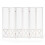 Costway 6 Panel 246 x 170 cm Folding Room Divider Pegboard Display 11
