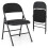 Costway 1 Pack Folding Chairs Padded Party Chairs Metal Frame 1