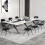 Costway 1 Pack Folding Chairs Padded Party Chairs Metal Frame 10