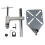 Manual Vertical Tapping Machine, Adjustable Tap Wrench for 1.5-10mm Screws, Aluminum Tool for Precision Threading 6