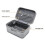 Portable Cosmetic Suitcase Bag with Code Lock - Large Capacity Travel Toiletry Organizer Grey 5