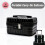 Portable Cosmetic Suitcase Bag with Code Lock - Large Capacity Travel Toiletry Organizer Black 4