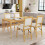 Costway 2 Pack Folding Dining Chairs Foldable Chairs PVC Padded Seat 10