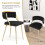 Costway Velvet Dining Chair Set 2 Upholstered Dining Chairs 10